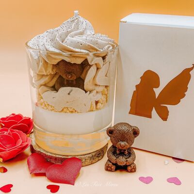 Maxi gourmet marshmallow scented candle