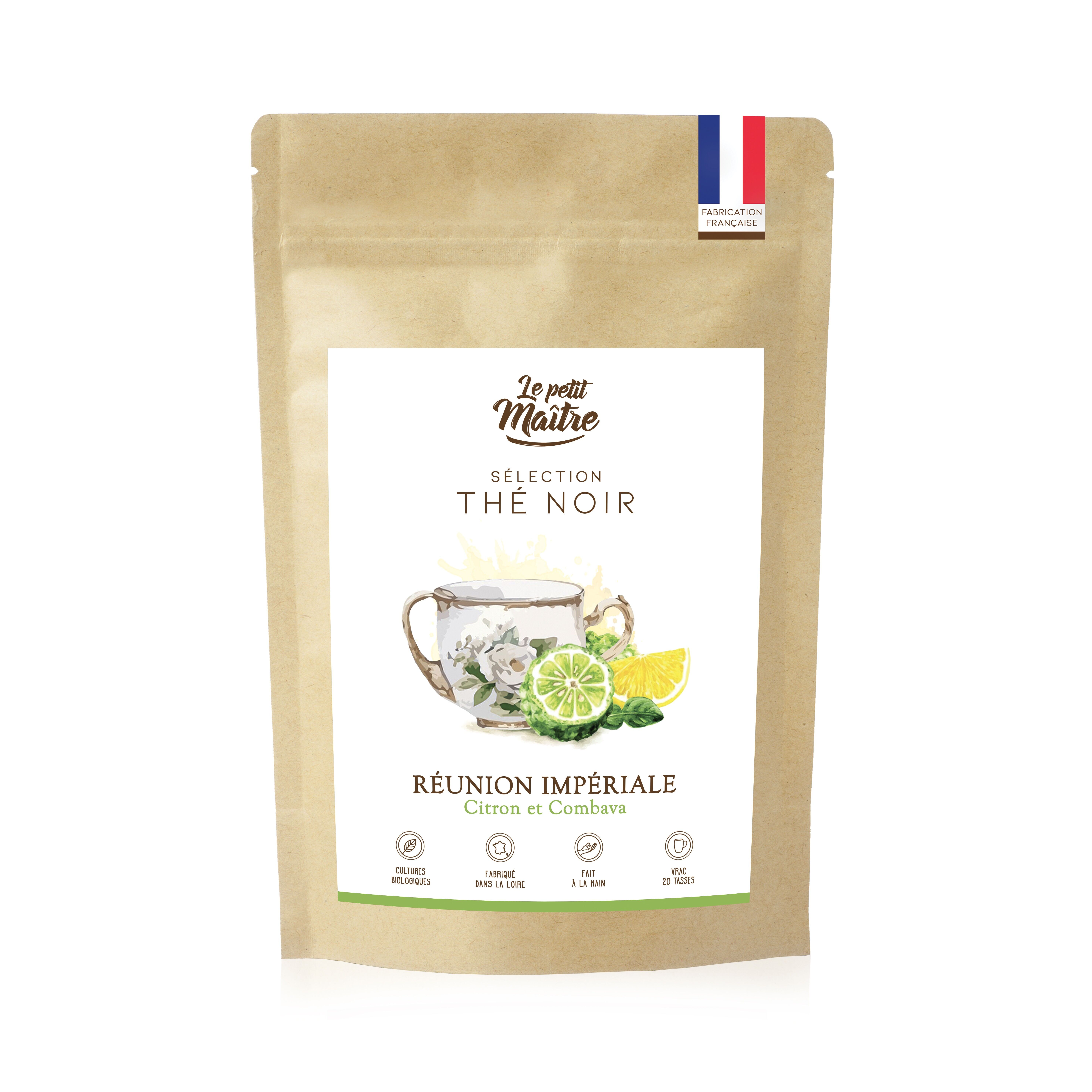 Black tea - Imperial meeting - Combava lemon