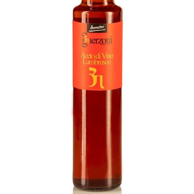 Red Wine Vinegar 6% from Lambrusco grapes 500 ml Organic/Demeter