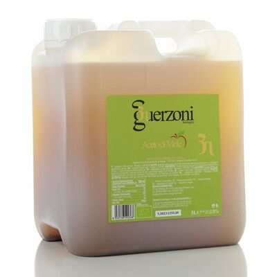 Vinagre de sidra de manzana sin filtrar 5 Lt Orgánico/Demeter