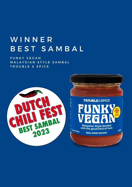 Funky Vegan - Best Sambal of the Netherlands