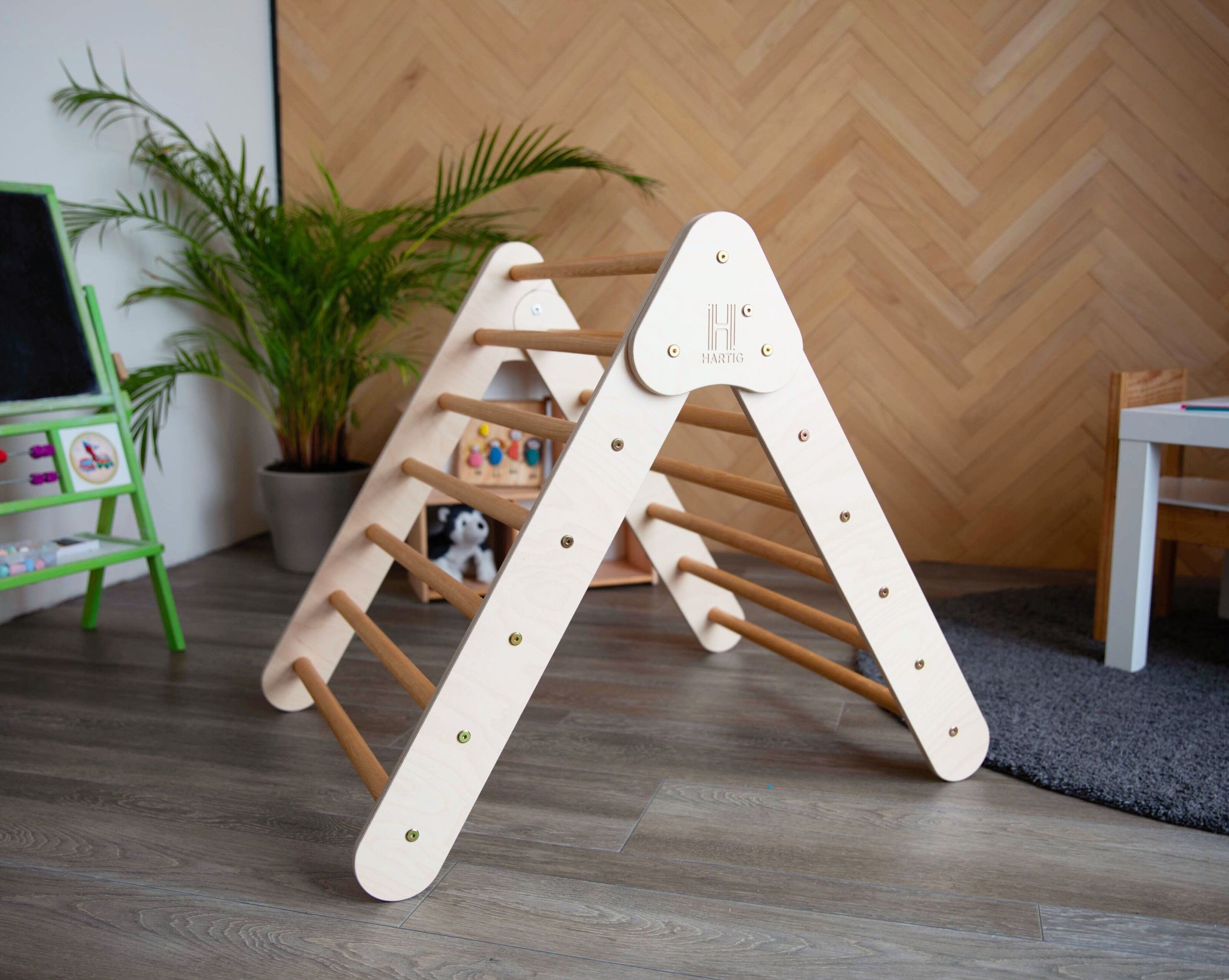 Buy wholesale Climbing Triangle + Sliding Ramp for Kids