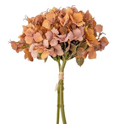 Royal Grape Flower, ramo de flores artificiales de 35 cm de largo - Marrón polvo