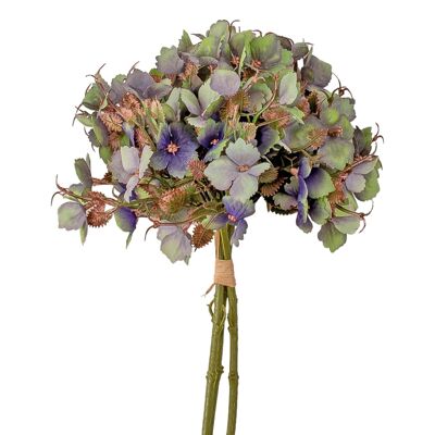 Royal Grape Flower, mazzo di fiori artificiali lungo 35 cm - Verde bluastro