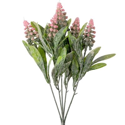 Cluster pearl bouquet, 28cm high - Pink