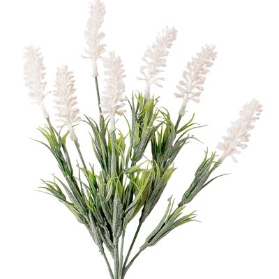 Mazzo di lavanda, alto 33 cm - Ecru