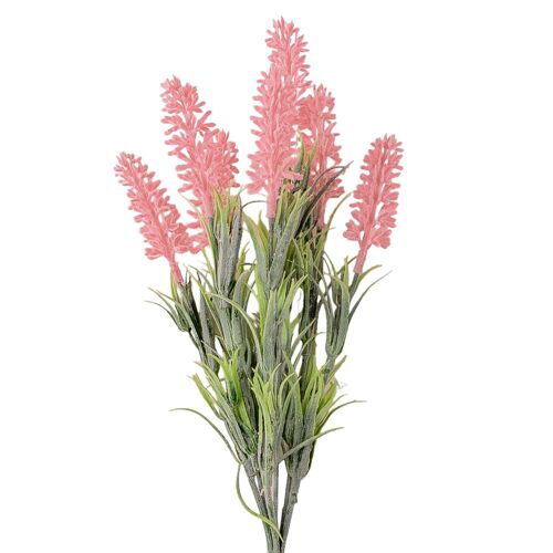 Lavender bouquet, 33cm high - Pink