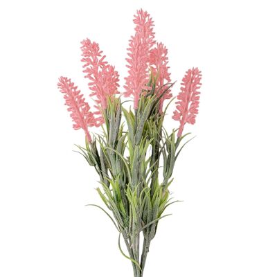 Bouquet di lavanda, alto 33 cm - Rosa