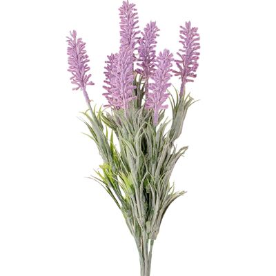 Lavender bouquet, 33cm high - Purple