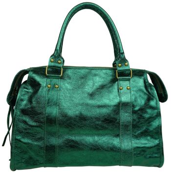 Sac à main en cuir brillant 58035 Grand Naples 5