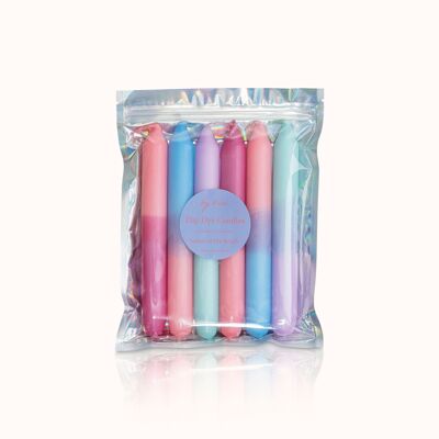 Dip Dye Candle Set: Sunset at the Beach