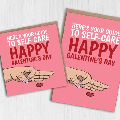 Here’s your guide to self-care Galentine’s Day card