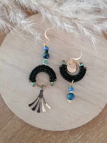 Boucles d'oreilles asymétriques - KLEO 3