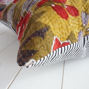 Coussin en Kantha N°316 2