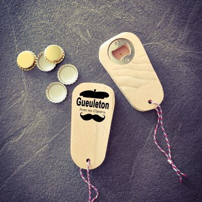 hand bottle opener "Gueuleton"