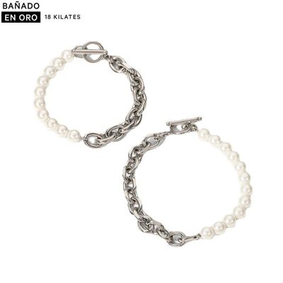 18k steel plated bangle bracelet 2500100001368