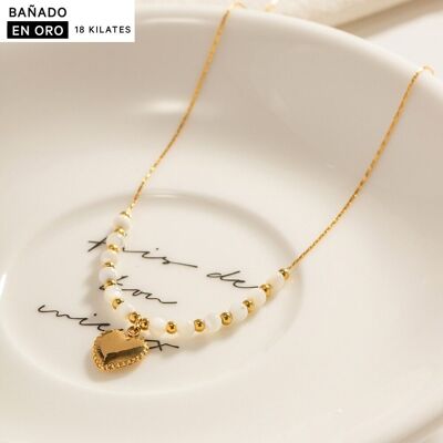 Collares baño 18k acero 2600100001662