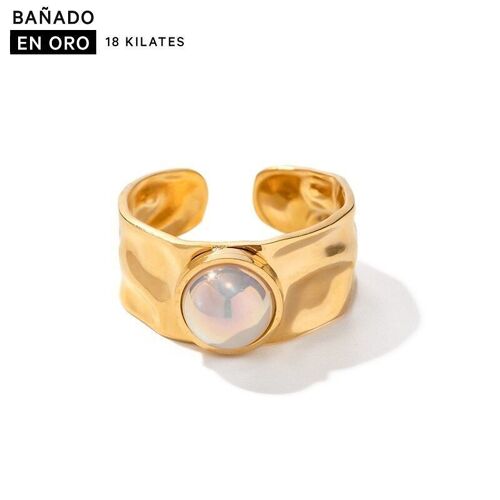 Anillos baño 18k acero 2800100002564