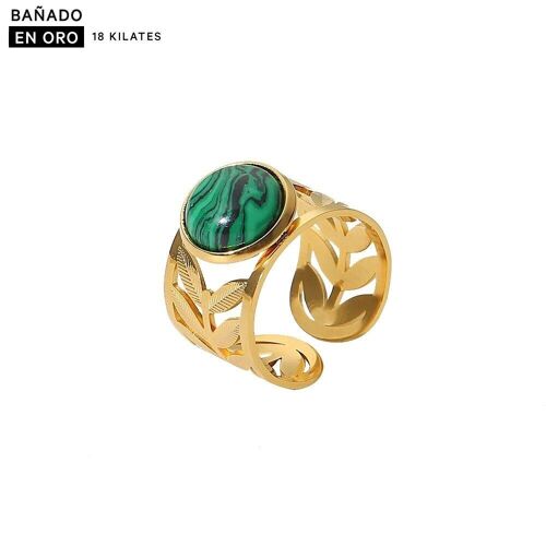 Anillos baño 18k acero 2800100002717