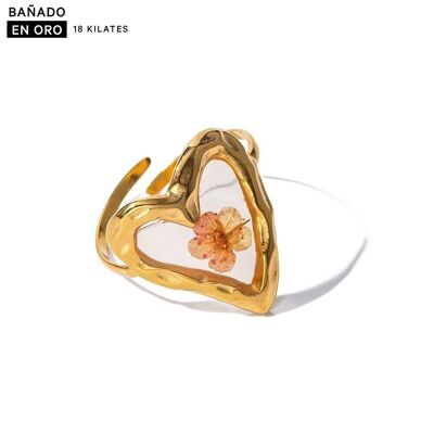 Anillos baño 18k acero 2800100002090