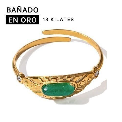 Anillos baño 18k acero 2800100002151