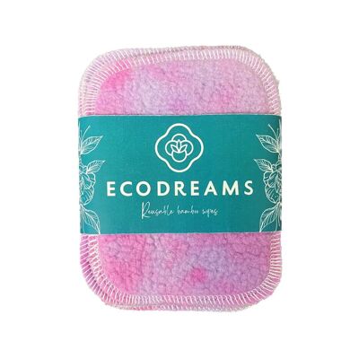 Lingettes Réutilisables-Coton Sherpa pack de 4