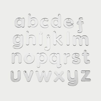 Spiegelbuchstaben in Kleinbuchstaben – Pk26