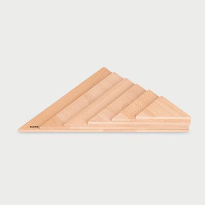 Paneles triangulares Natural Architect - Pk6