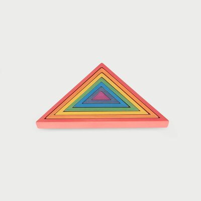 Triángulos de arquitecto arcoíris - Pk7