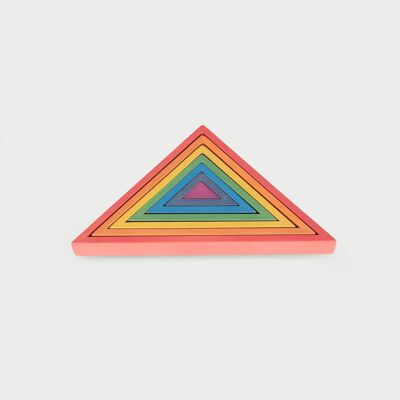 Rainbow Architect Triangles - Pk7