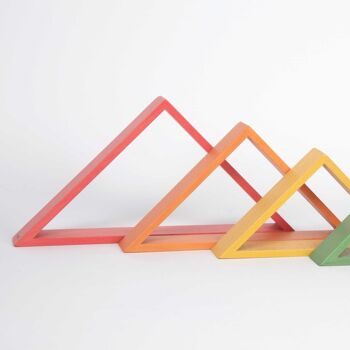 Triangles d'architecte arc-en-ciel - Pk7 2