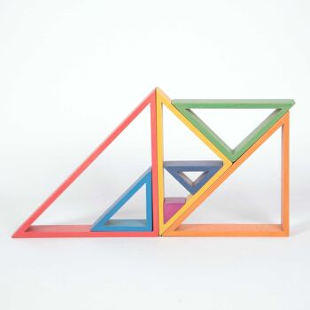Triangles d'architecte arc-en-ciel - Pk7 3