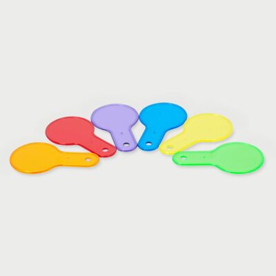Ensemble de palettes de couleurs translucides - Pk6