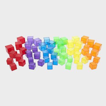 Ensemble de cubes translucides - Pk54 1