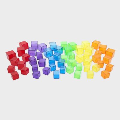 Ensemble de cubes translucides - Pk54
