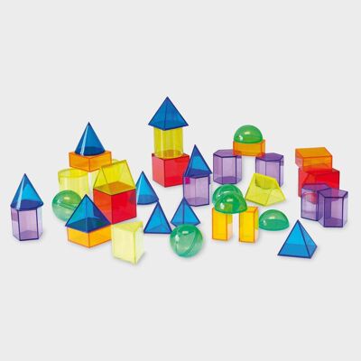 Translucent Geometric Shapes - Pk36