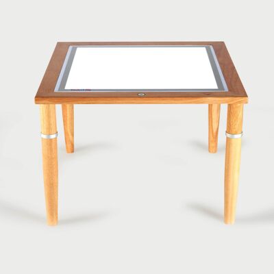Table lumineuse en bois