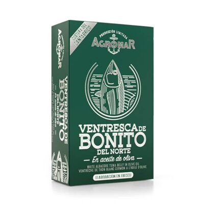 Ventresca di tonno bianco in olio di oliva, Agromar