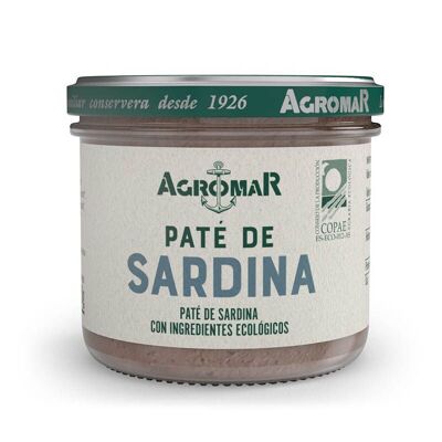 Pâté de sardines aux ingrédients biologiques, Agromar