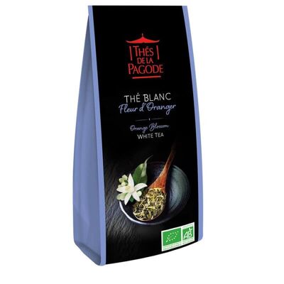 Thé blanc fleur d'oranger bio - vrac 100g