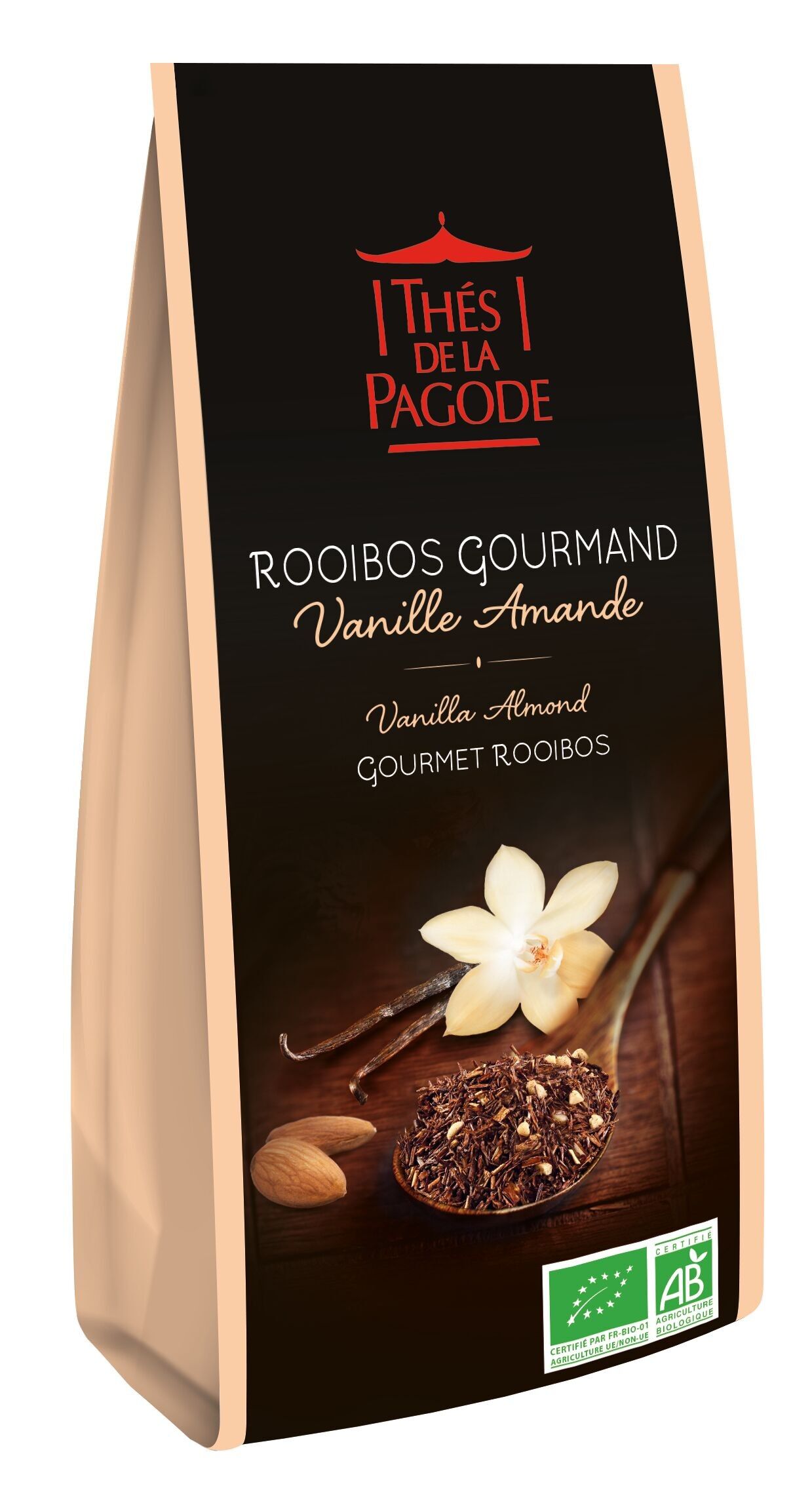 Organic rooibos from vanilla and almendras - a granel 100g