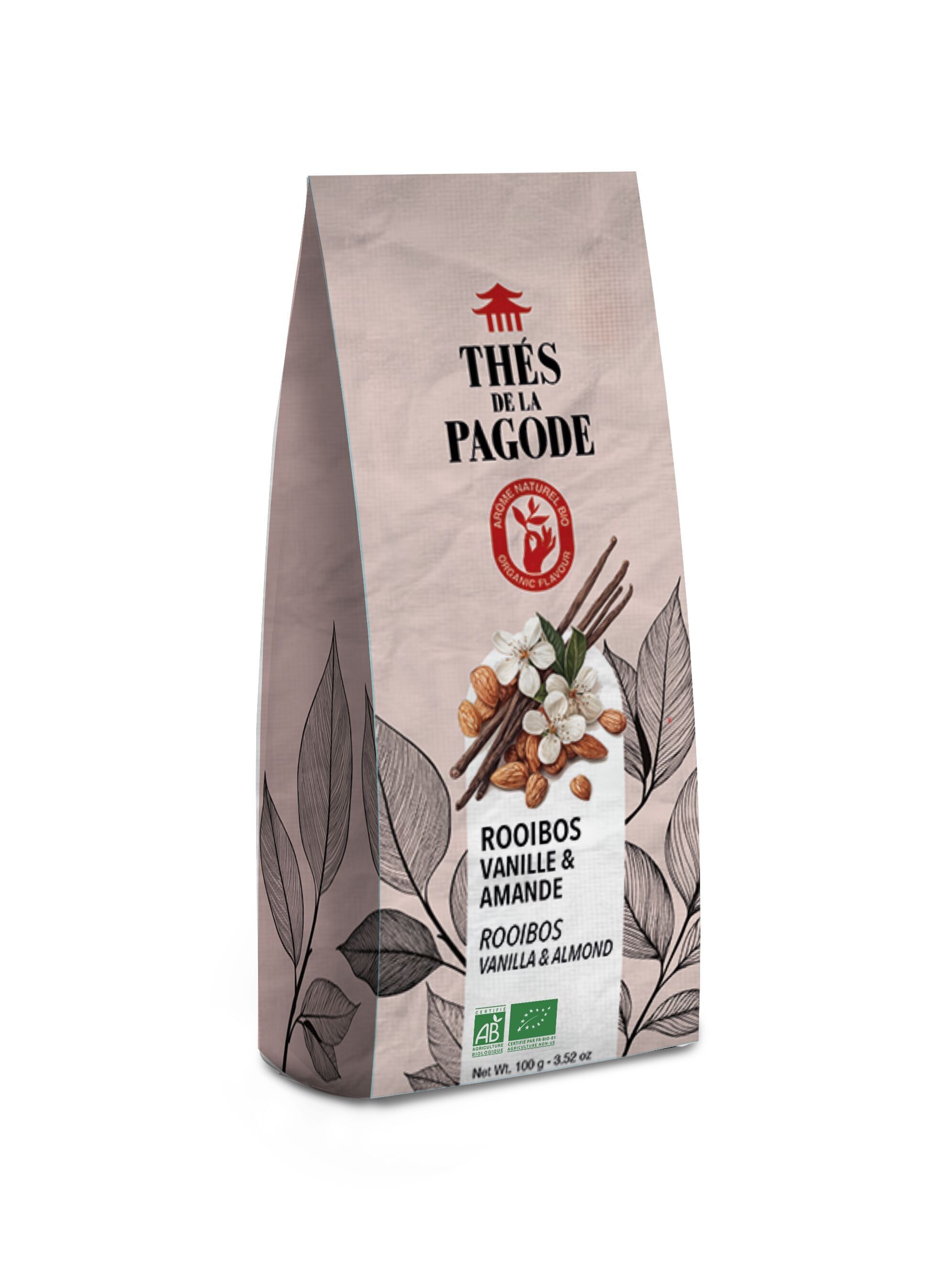 Rooibos de vainilla y almendras - 100 g a granel