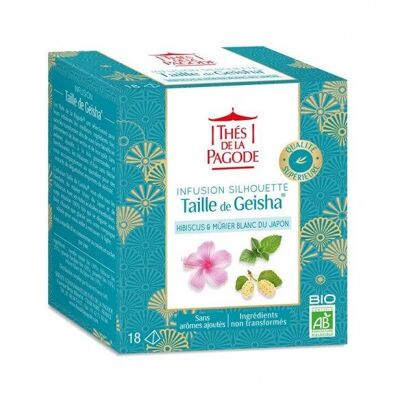 Infusion, Silhouette - Organic Geisha Size - 18 teabags