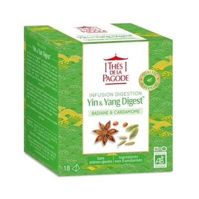Yin & Yang Digest biologico 18 bustine di tè