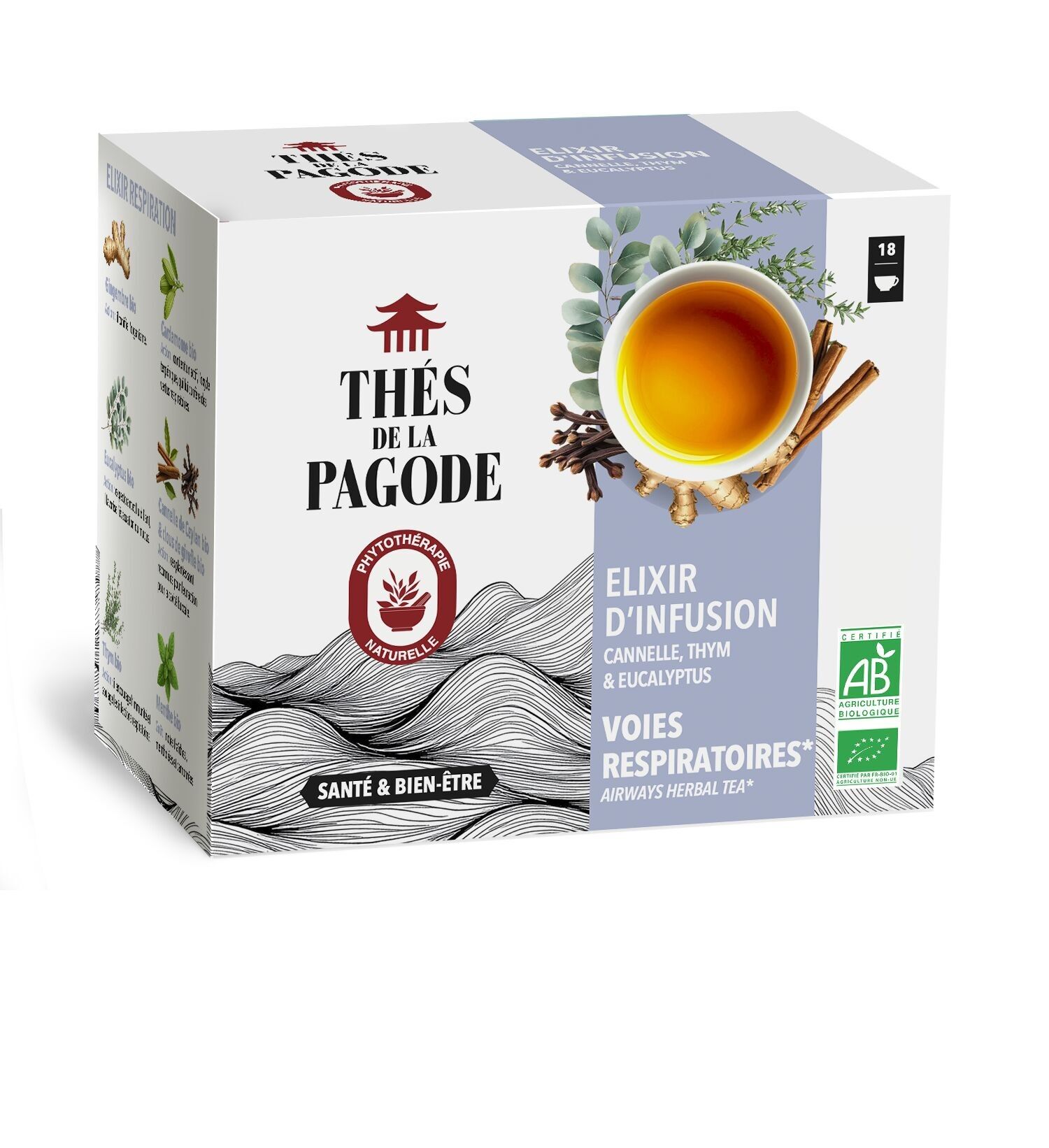 Infusión Elixir Respiración - 18 bolsitas de té