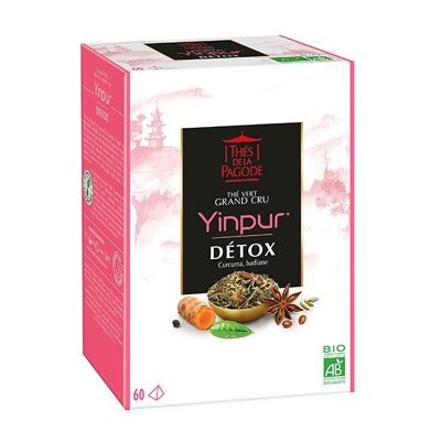 Organic Yinpur green tea - 60 bags
