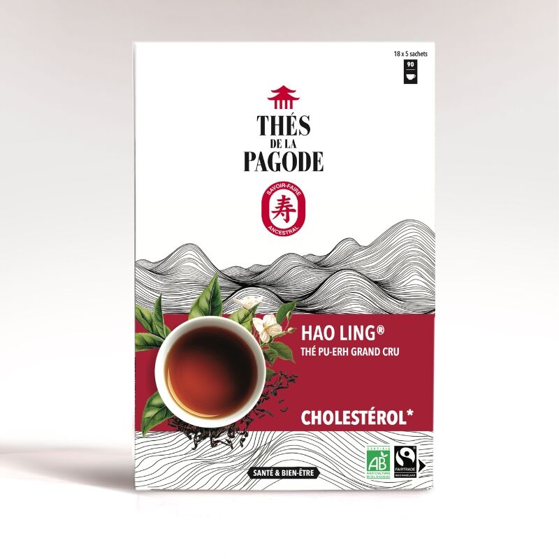 Hao Ling Cholesterol Tea - organic 90 bags