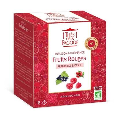 Infuso biologico ai frutti rossi - 18 bustine