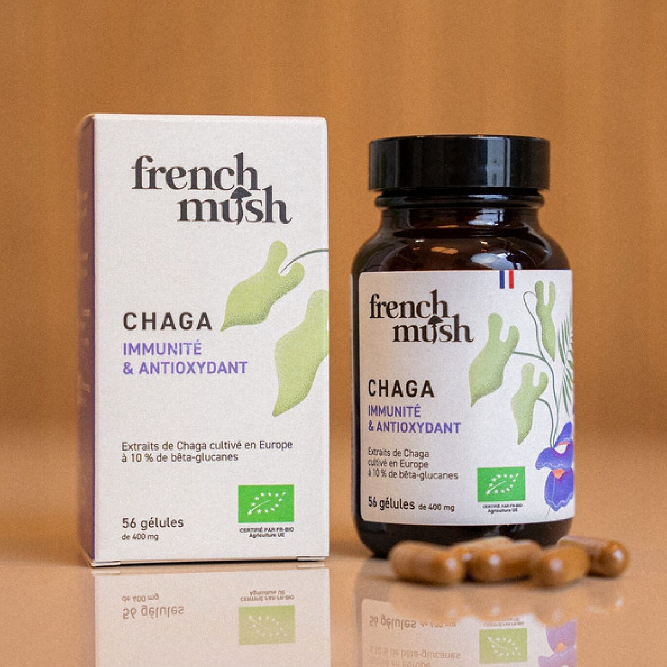 Capsule di estratto di Chaga