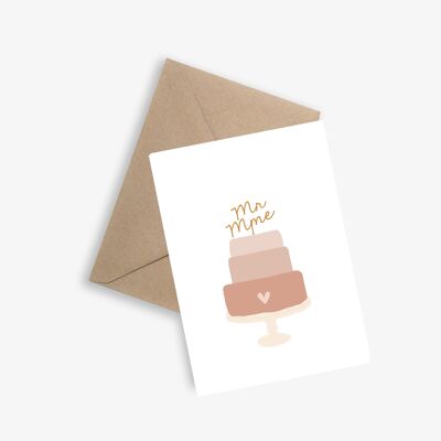 Wedding Card - LA PIECE MONTEE